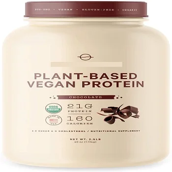 Plant Based Protein Powder With Custom Formulation Comparable to Organic Plant Based Vegan Protein Powder 2.5 lbs