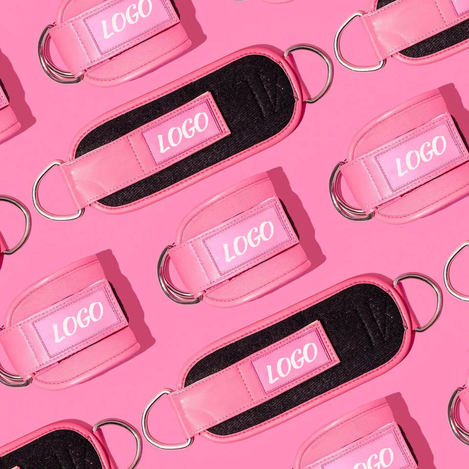 Cable Workout Balance Trainer Exercise Fitness Double D-ring Stretch Ankle Straps