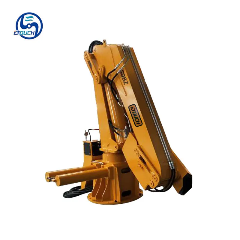 Marine Hydraulic Pedestal Knuckle boom crane