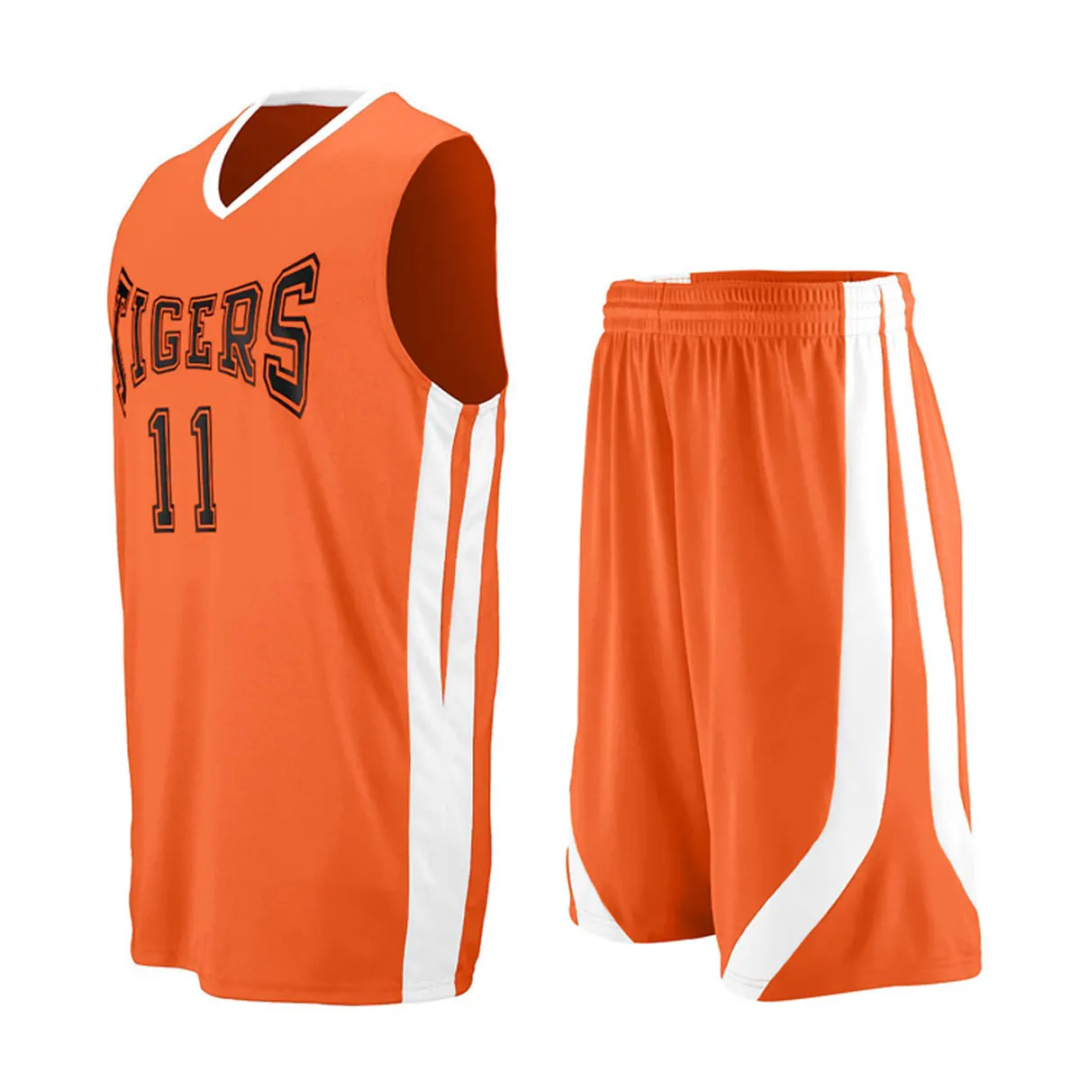 Wholesale Custom Design Your Own Sublimation Stitched Basketball Jersey Shorts Set Basketball Wear Basketball Uniforms 10 Sets