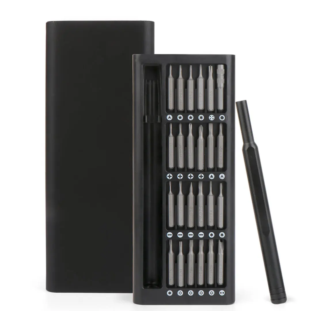 Daily use 24 in 1 Precision screw driver magnetic cell phone repair screwdriver set