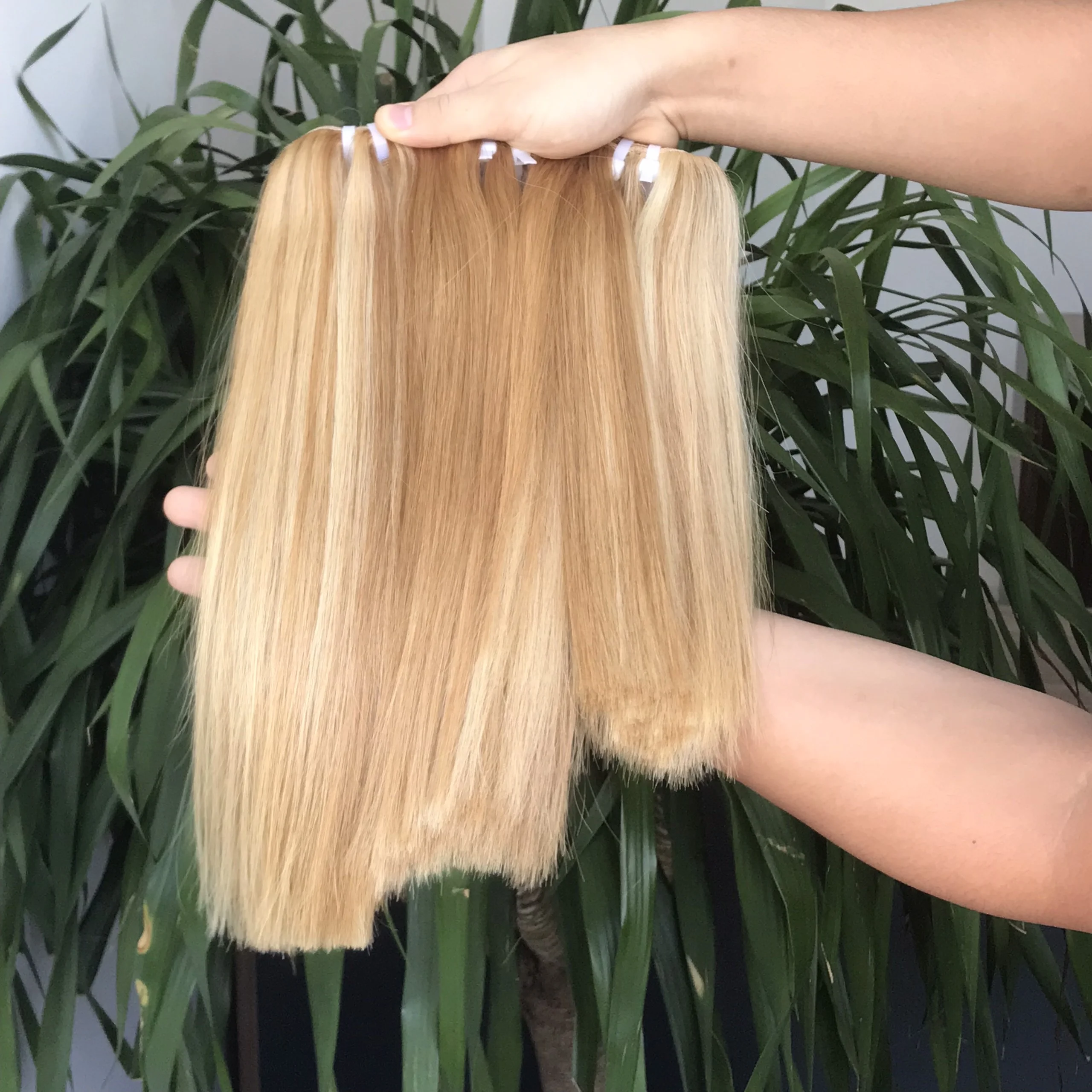 Прямые волосы из вьетнамских волос с застежкой человеческие для наращивания от вьетнамского производителя