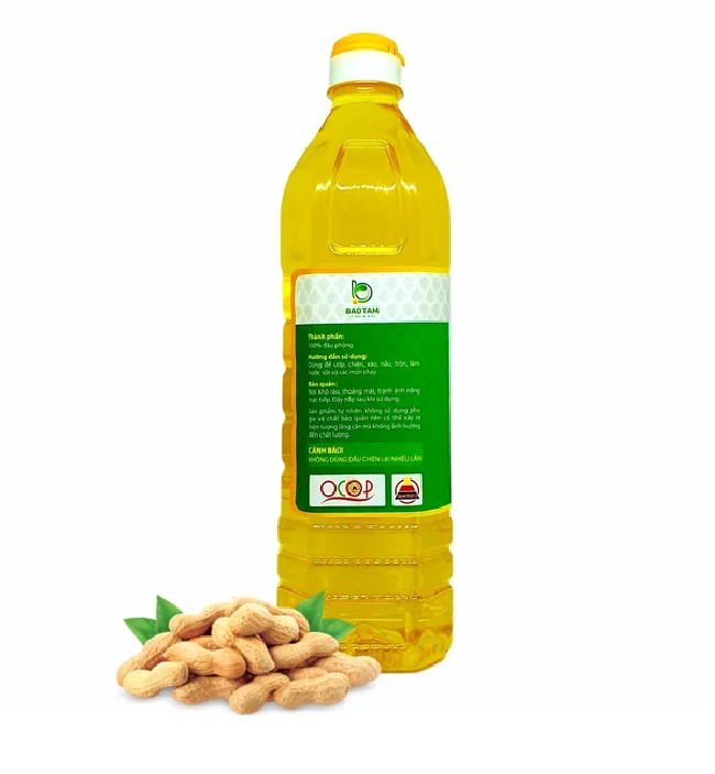 Vietnam 100% natural peanut virgin oil 1l nutrient rich product with cheap price