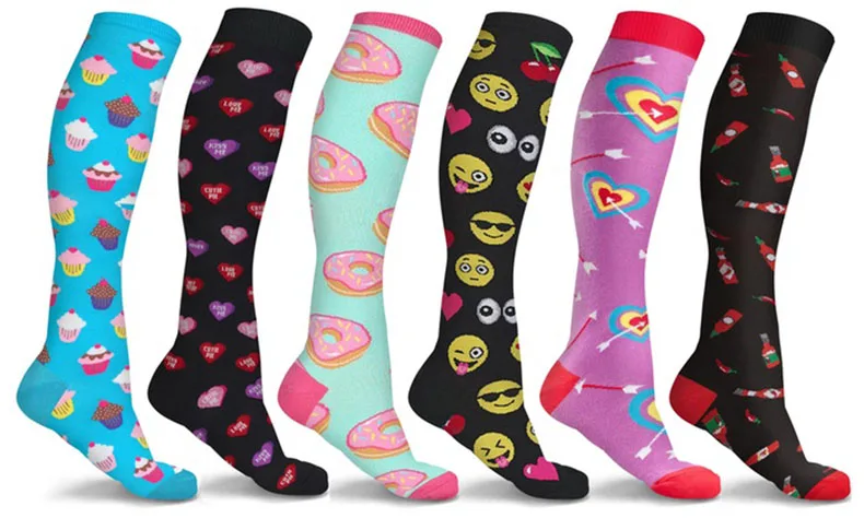 Fun and Expressive Compression Compression Socks with FDA Certificate