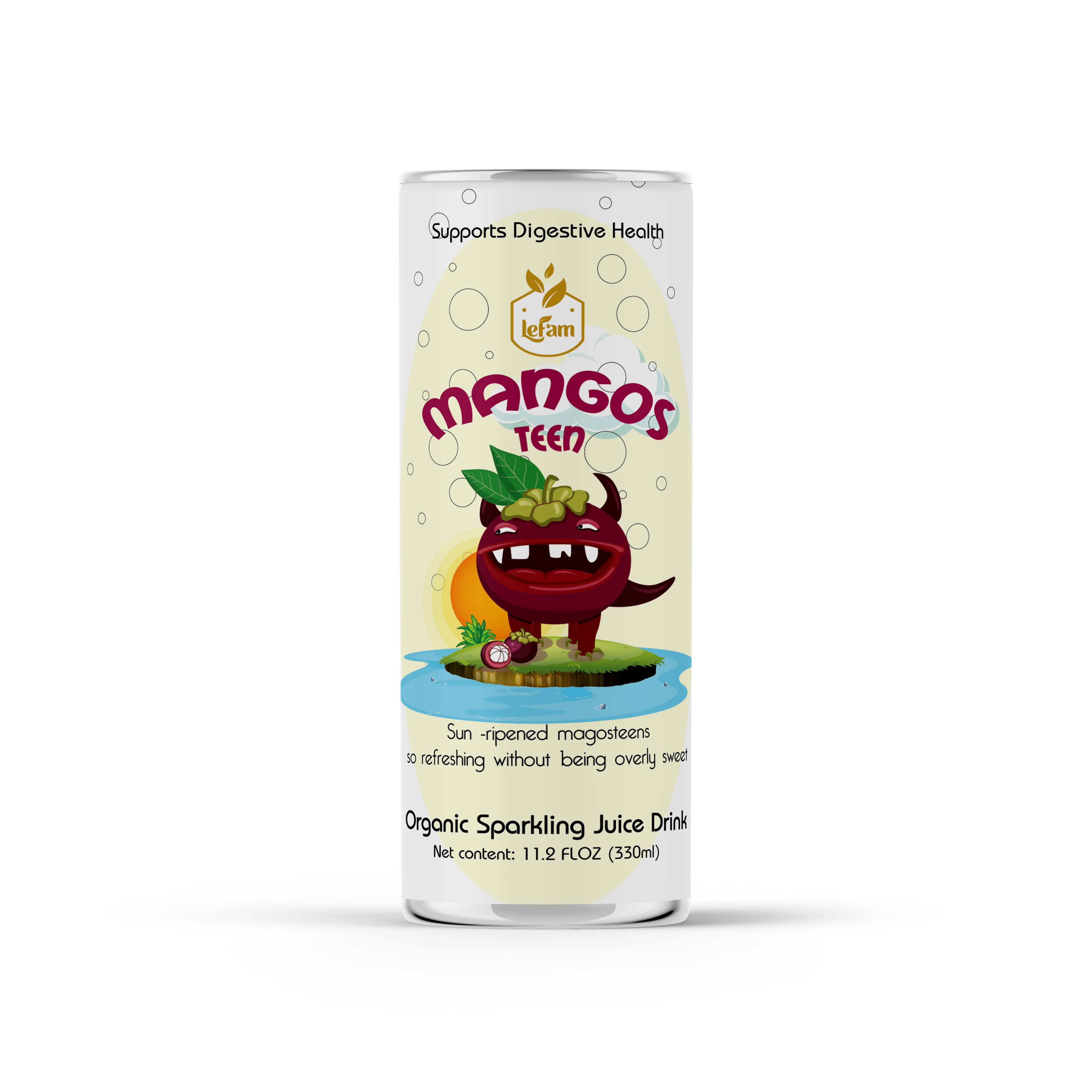 330ml High Quality Fresh Mangosteen Juice Carbonated Drinks Fast Shipping Fizzy Drink LEFAM 0084 96 345 2745 24