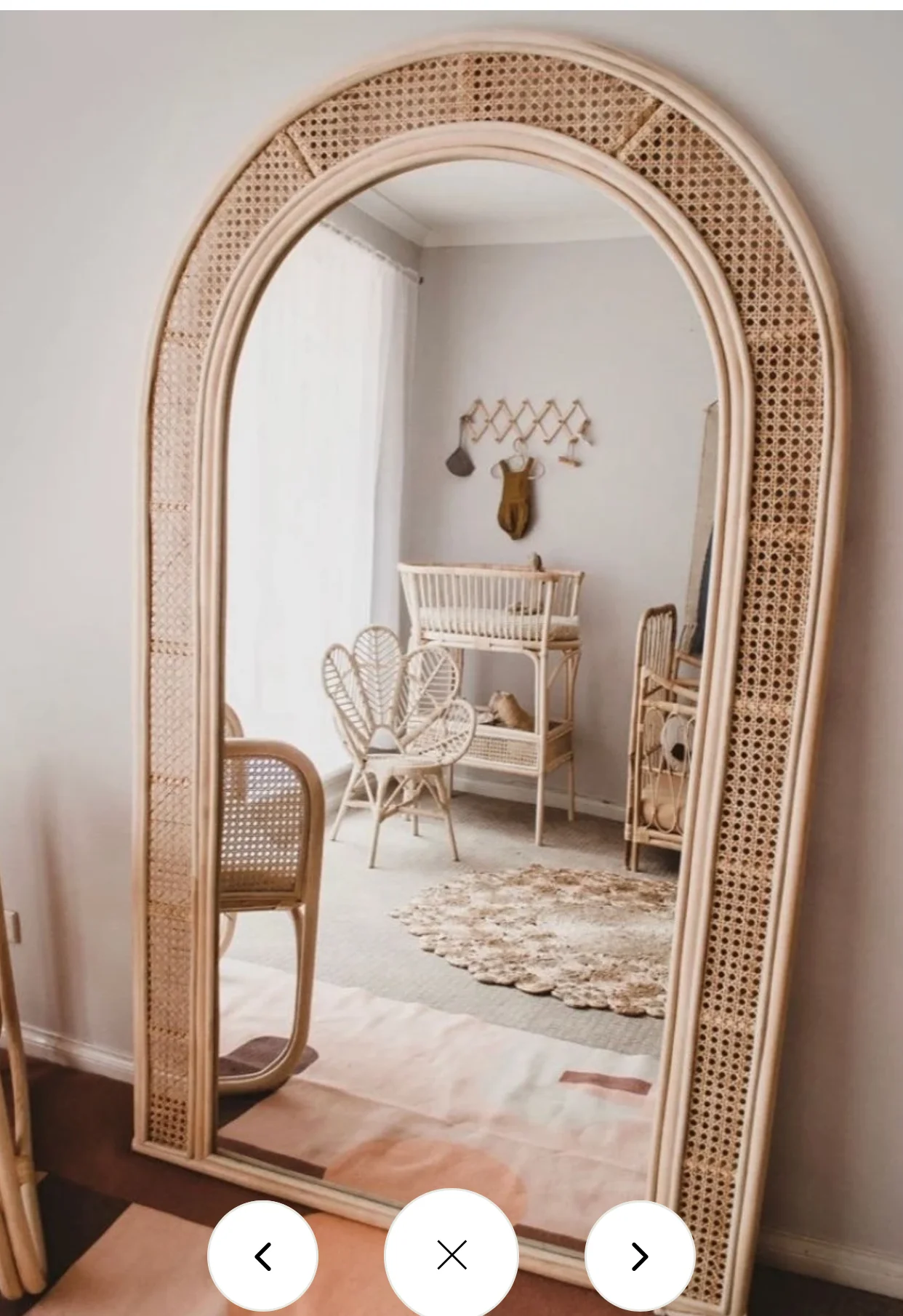 Настенная декоративная деревянная винтажная барочная рама для зеркала в раме