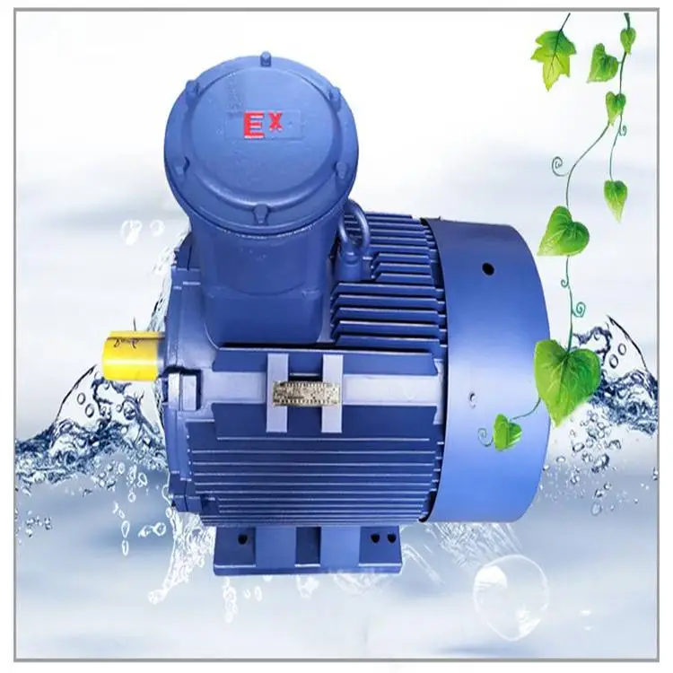 YFB3 IE3 Low Voltage Dust Explosion Proof Motor Three Phase AC Asynchronous Motors Hazardous Area Electric Motors 0.18kw-315kw