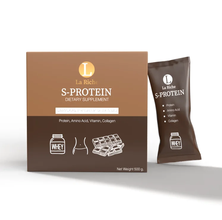 High Quality Whey Protein Powder 100% Standard For Outdoor Fitness Whey Protein Diet Meal Replacement in 12 Pack from Thailand