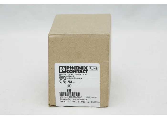  Новый и оригинальный модуль расширения PLC Phoenix 2688899 автобусный соединитель Ethernet Cat 2 RJ45 24 В постоянного тока серия Axioline