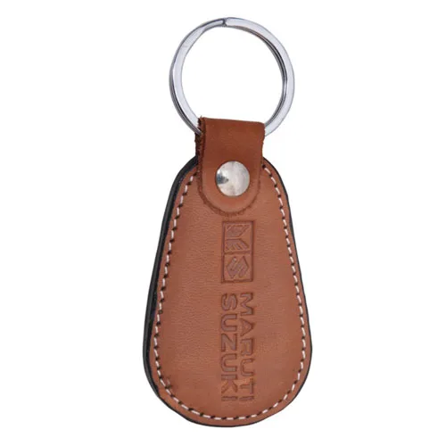 Кожаный мини-фотоальбом с логотипом на