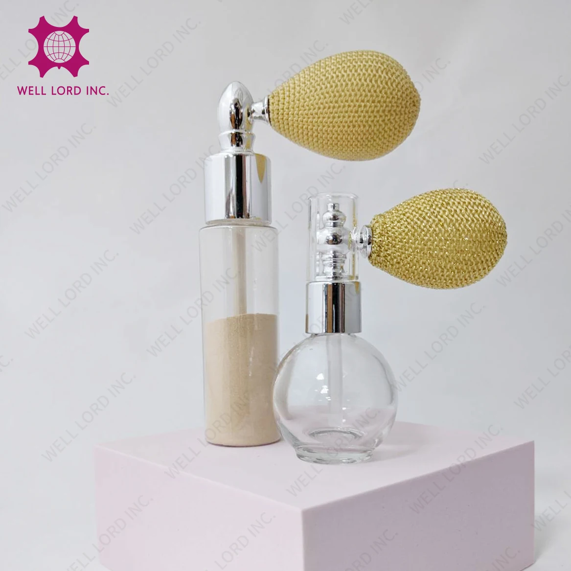 Лучший продавец упаковка для ухода за лицом пустая стеклянная бутылка с насосом лосьона кожей