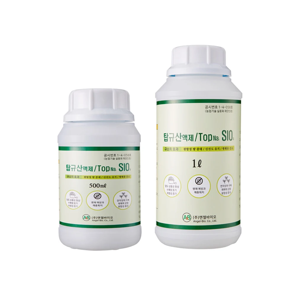 Korean Private Brand Angel Escam Ultra Pure Silicate Water Solution for Agriculture made in Korea