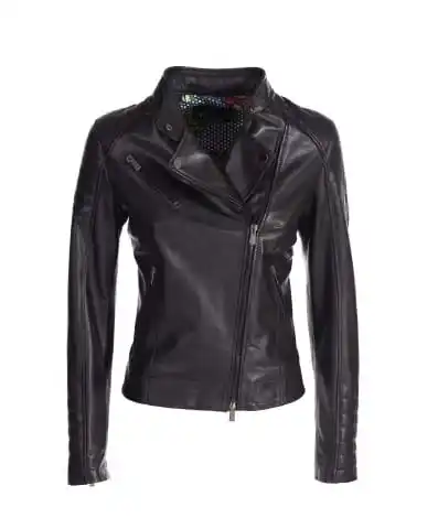 Black Vinatge Perfecto Leather jacket Made in Pakista For Everyday Life High Quality Product