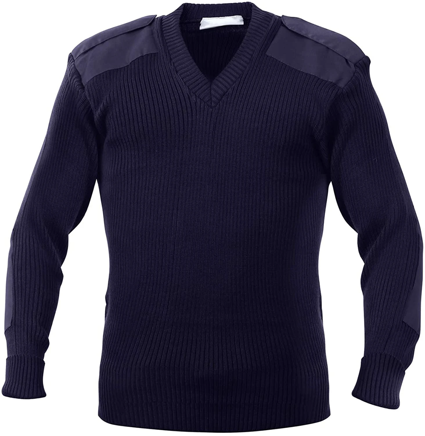 Wholesale high quality 100% Acrylic V-Neck Autumn Sweater for security and casual Knitted Sweater