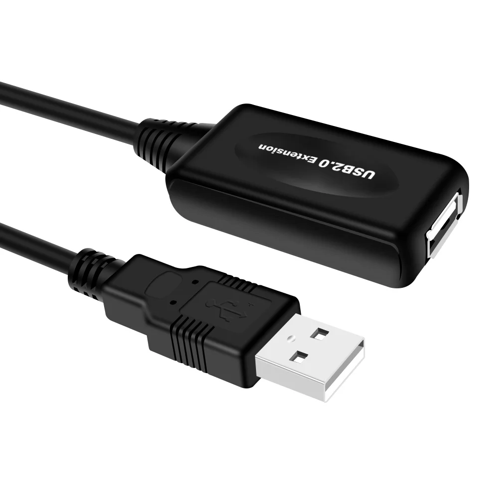 YIWANDA  High Speed USB 2.0 A Male to A Female Repeater Cord 15M Long USB Active Extension Cable for PlayStation Xbox Printer