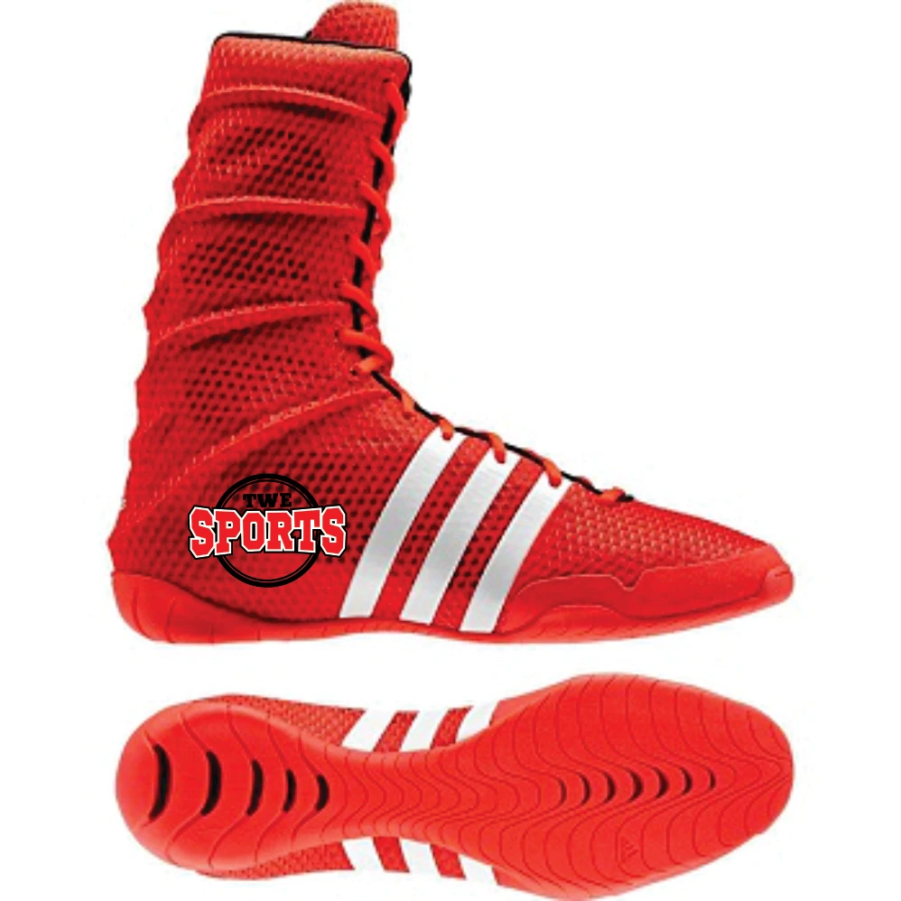 Cowhide Wrestling shoes squat Combat fight Fitness gym training boxing shoes