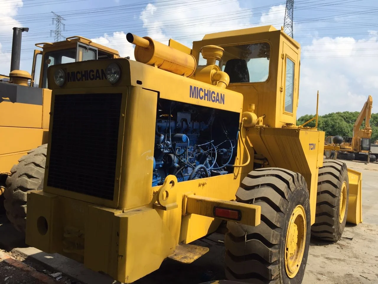 Highly Recommend Used TCM 75B 70B 870 wheel Loader for good sale