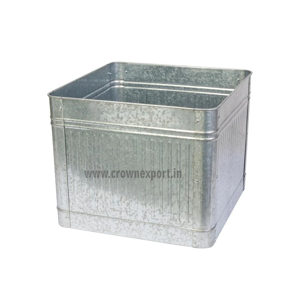 Уникальный набор из 3 медных деревенских железных барабанных плантаторов большие ведра для газона и сада плантаторы растений корзины хранения воды