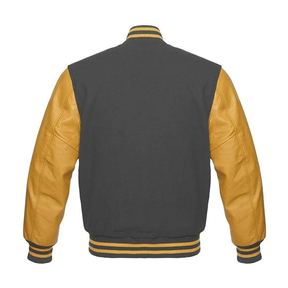 Hot Selling Low MOQ Custom made design and logo Varsity Letterman Jacket for Men products available in all colors