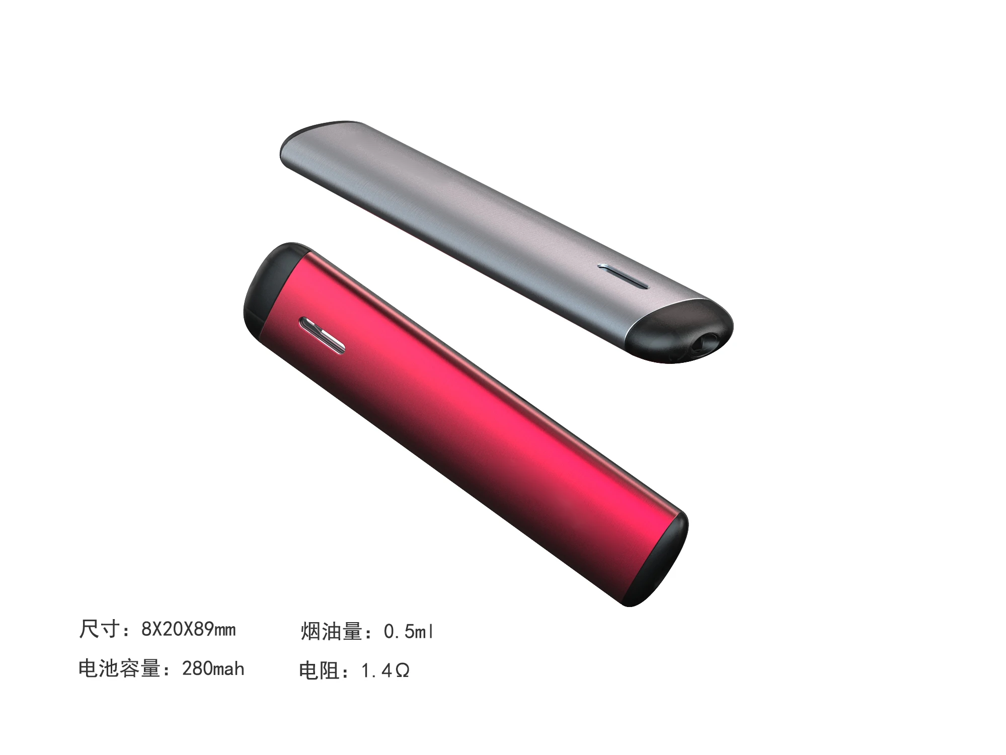 
wholesale CBD Vape Pen Kit Customizable Disposable Vape Pen PCTG Pod Built In For Both Saltnic and CBD Health Material 