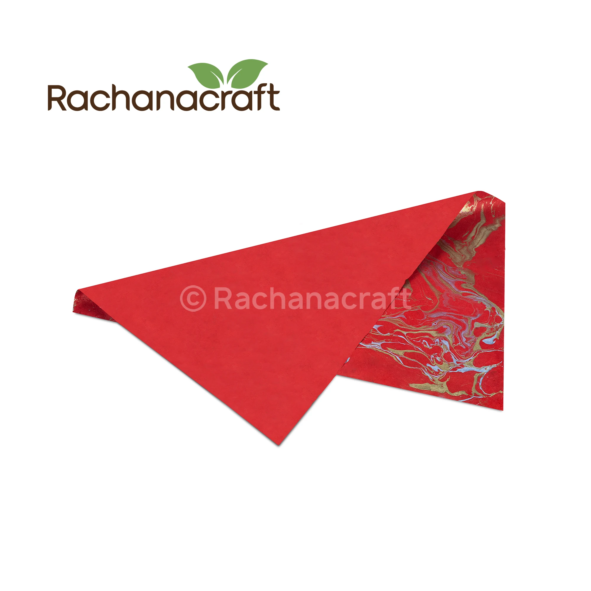 Customized Wrapping Paper Gift Wrappers Roll Lokta Paper Red Color Wrapper Sheet Nepali Handmade Lokta Paper