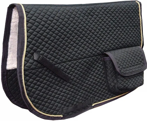 western saddle pad with pockets English saddle pads for sale Horse trail saddle pad Manufacturer INDIA