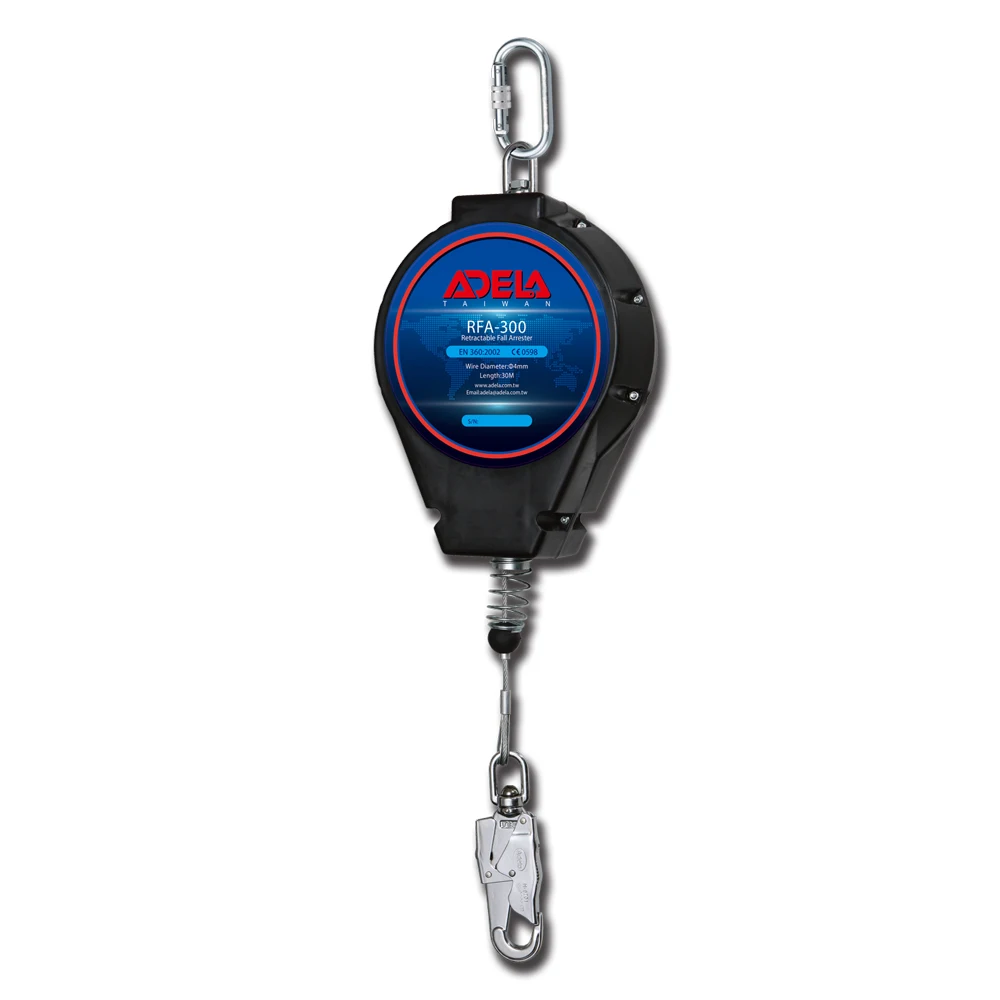 Retractable Type Fall Arrester For Work At Heights