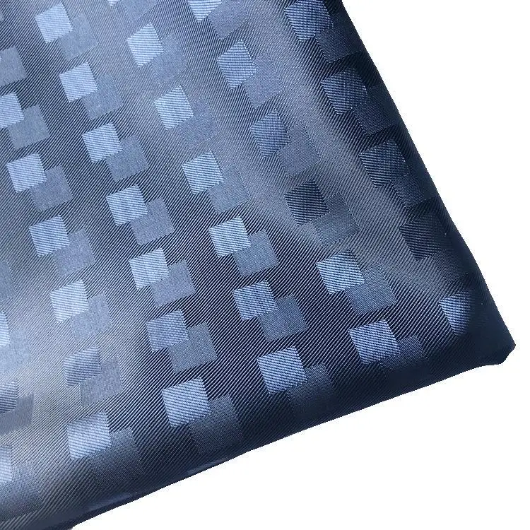 Plaid Soft 100% Polyester Satin Fabric For Lining