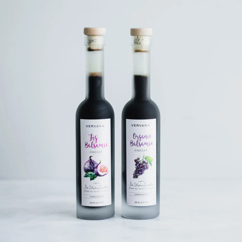  Vervana 2-Year Barrel-Aged California Organic Balsamic Vinegar - 200 ml (6.8 FL