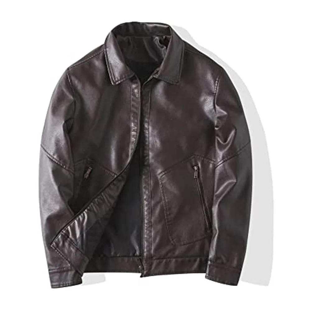 
Fashion Men black Lamb Leather Jacket/men leather jackets/Pakistan leather jackets 
