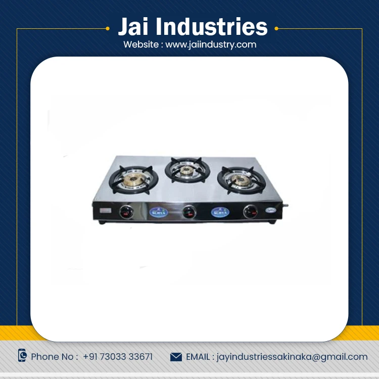 3 Burner Household Gas Stove with Low Price