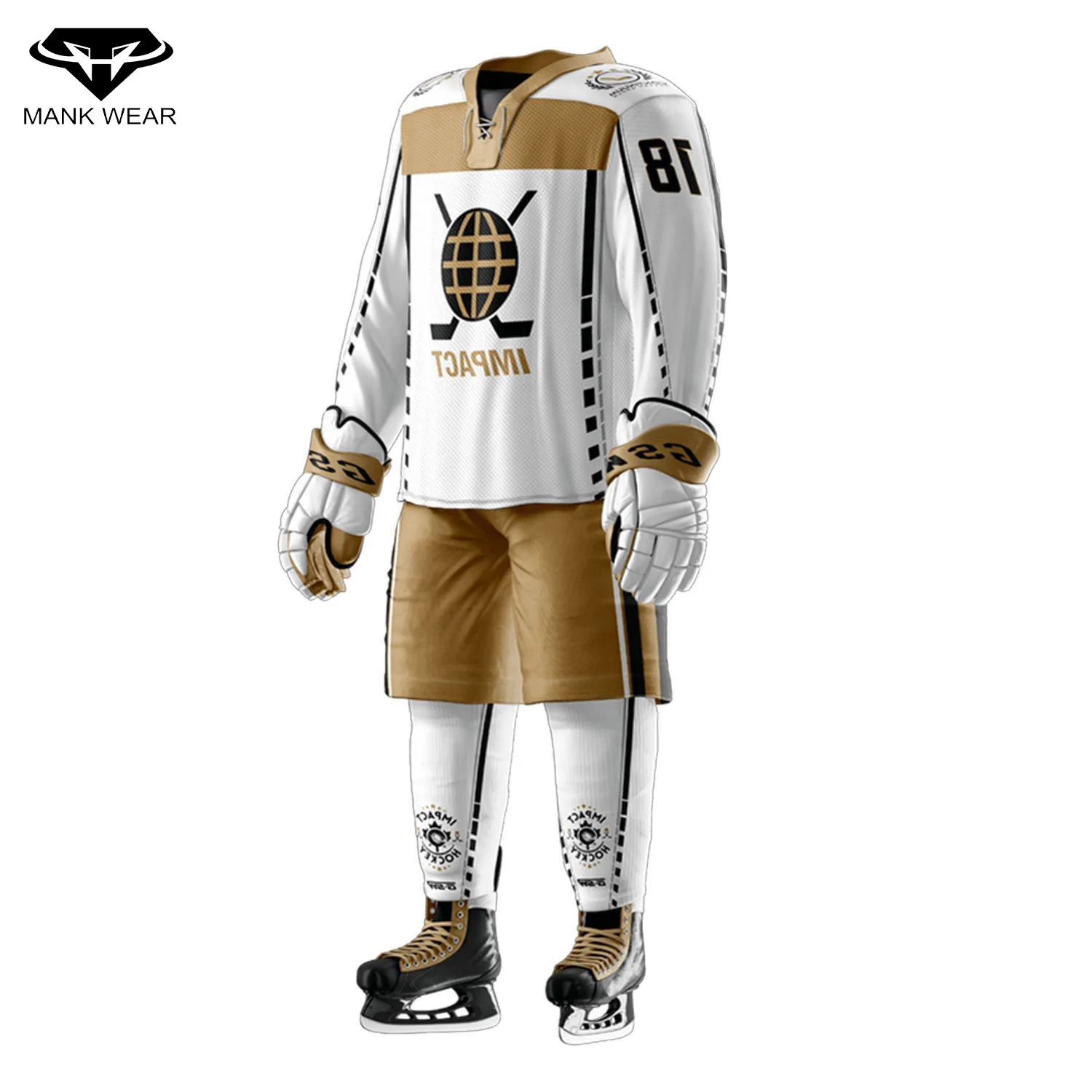 Новинка 2021 Высококачественная униформа для хоккея с шайбой хоккейные Джерси индивидуальная