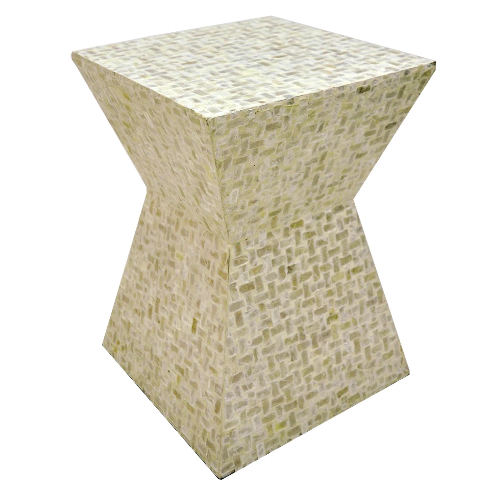 Wholesale mother of pearl shell flower vase low cost in vietnam