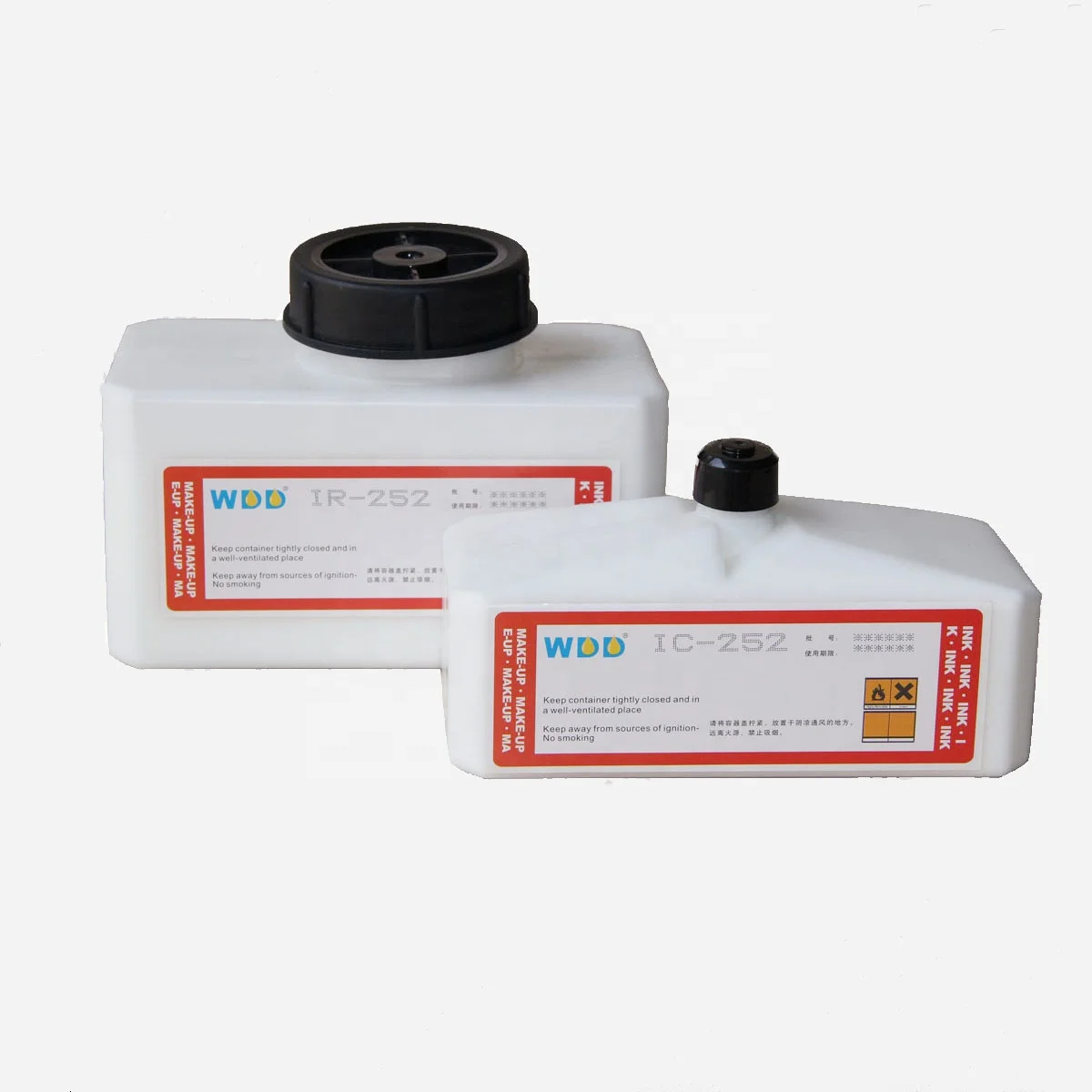 White printing ink for Domino printer for power cables