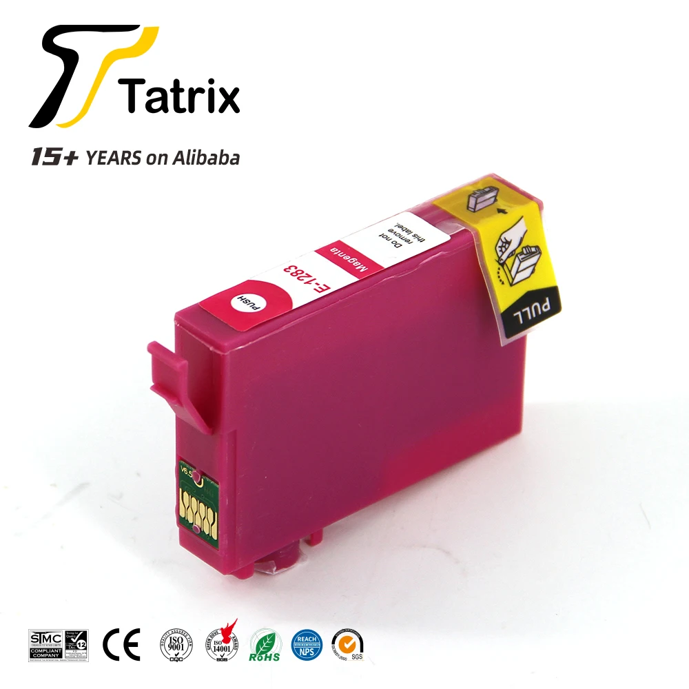 Чернильный картридж Tatrix T1281, T1282, T1283, T1284 для струйных принтеров Epson Stylus SX125, SX130