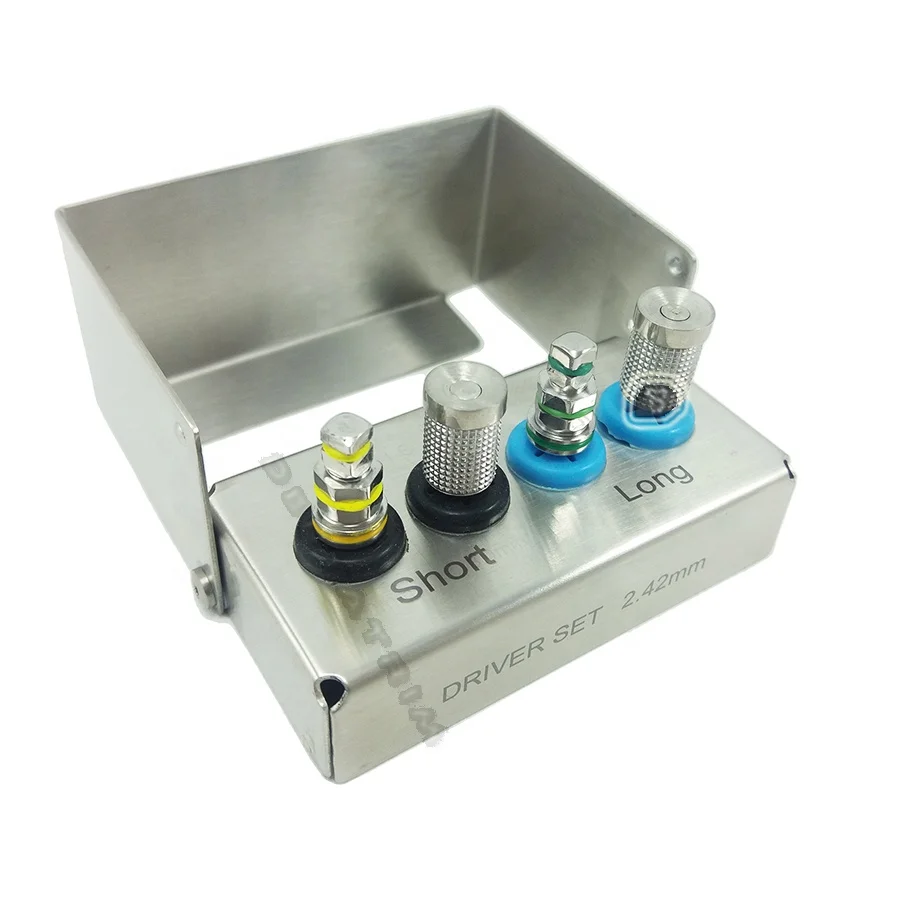 Стальной Набор шестигранных драйверов для зубных имплантатов ручной и Электрический источник питания стоматологические инструменты