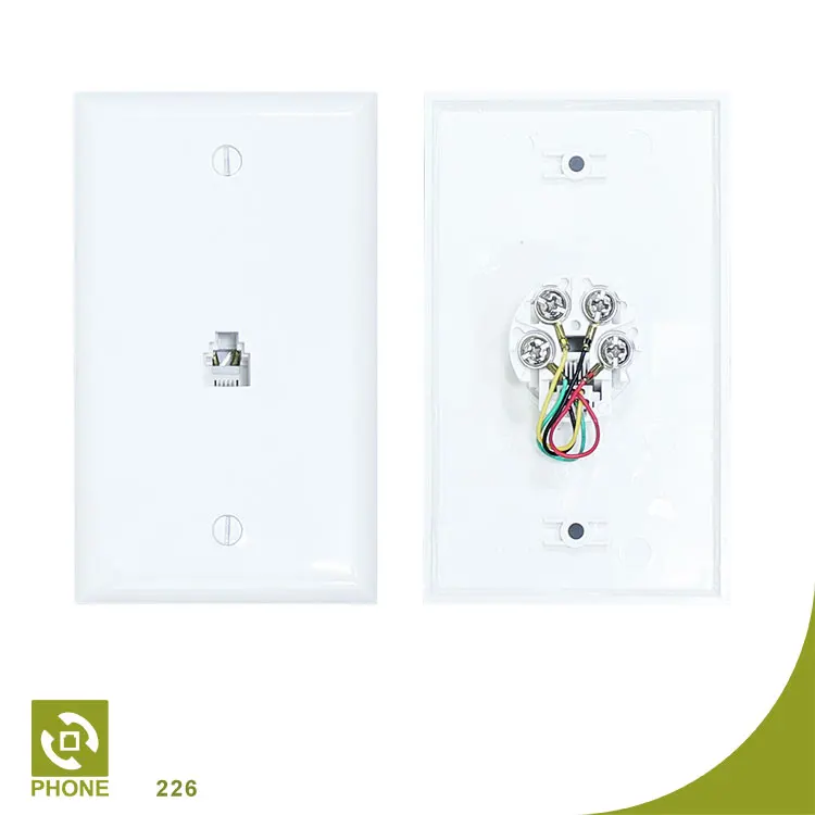 Wholesale Price Standard Wall Plate Cover for Telephone and Ethernet