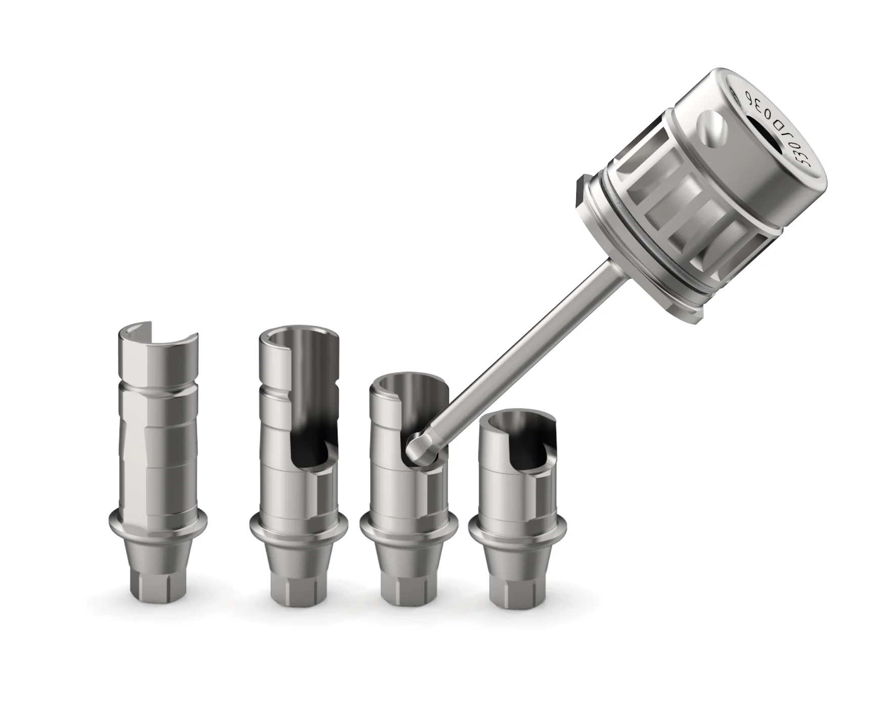 
Dental instrument Titanium link various and multi heights Dental implant 