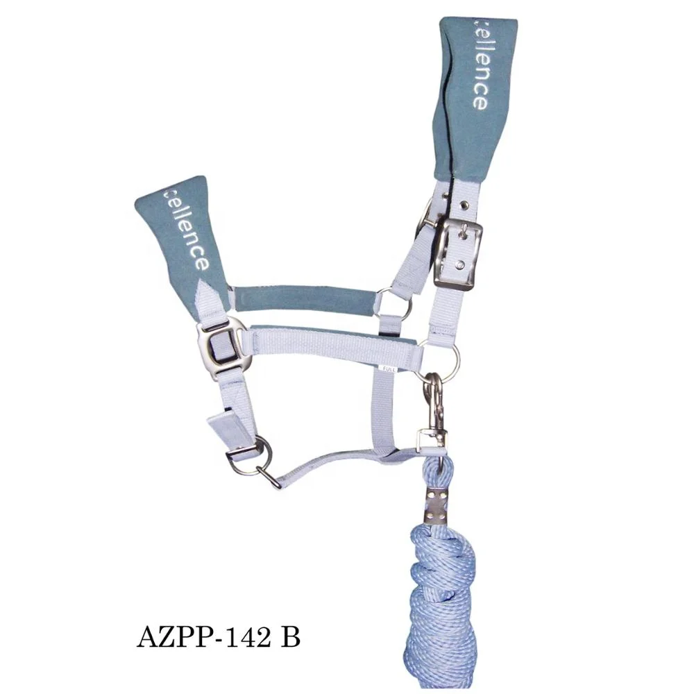 
Genuine Personalised Padded Nylon Halter With Lead Rope 