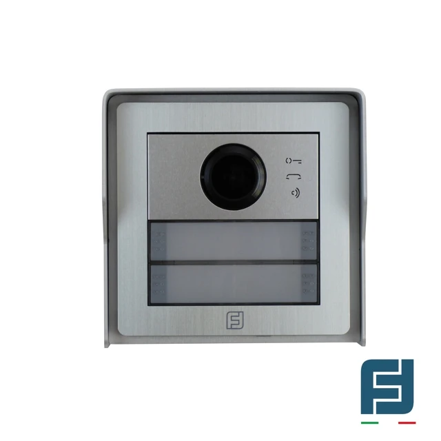 Top quality audio-video Farfisa CV2124AB module with elec door speaker and wideangle camera ready for villa