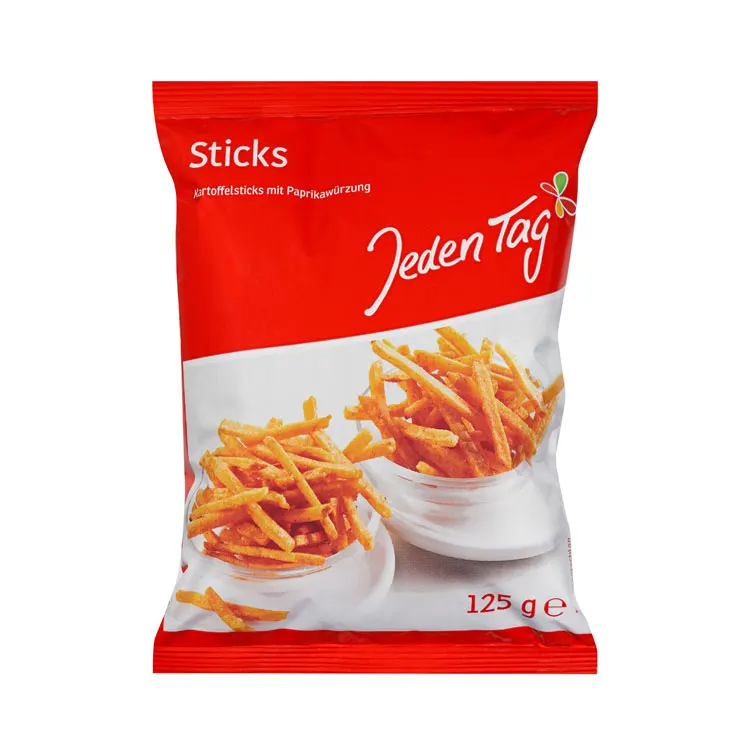 Вкусный острый вкус Премиум-качества сделанные в Германии картофельные палочки паприка 125
