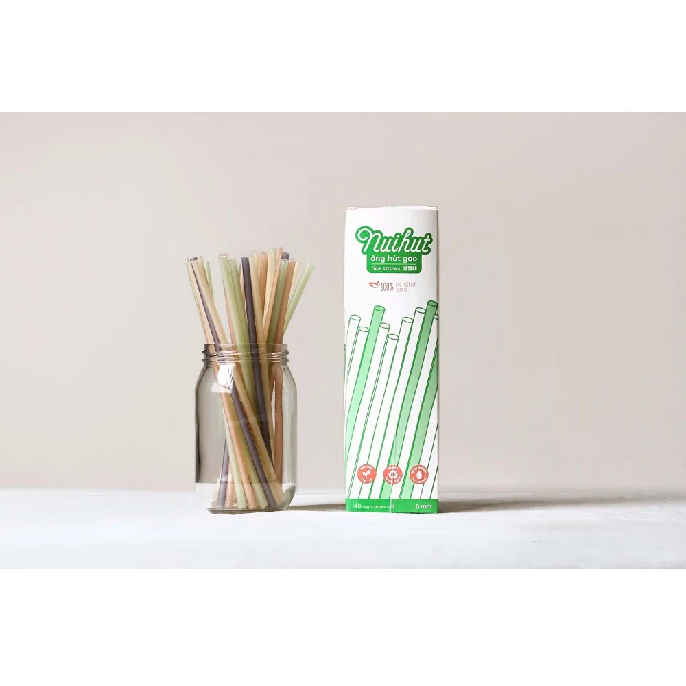Бумажная рисовая солома 8 мм