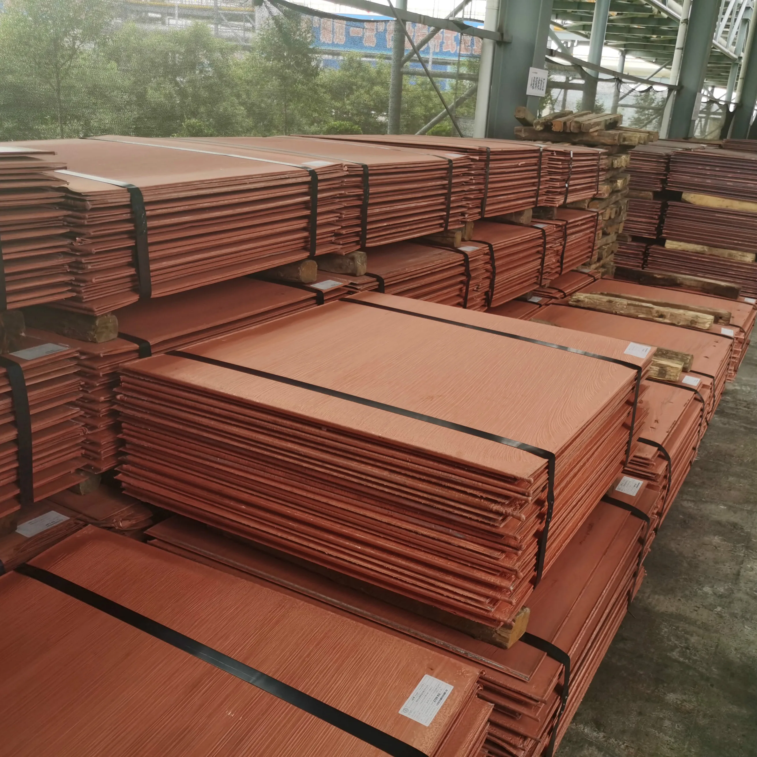 Best Price 99.99% purity Electrolytic Copper Cathodes