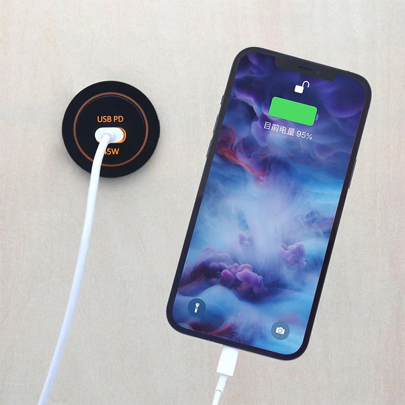 12V 24V Waterproof LED LAMP Dual USB Charger Socket Power Outlet 2.1A &1.0A for Car Boat Marine Mobile