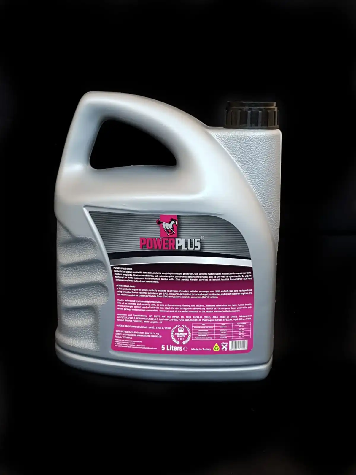 PowerPlus 0w30 SN/CF 4 Liter Full Synthetic High Performance Motor Oil Premium Series Engine Oil Lubricants