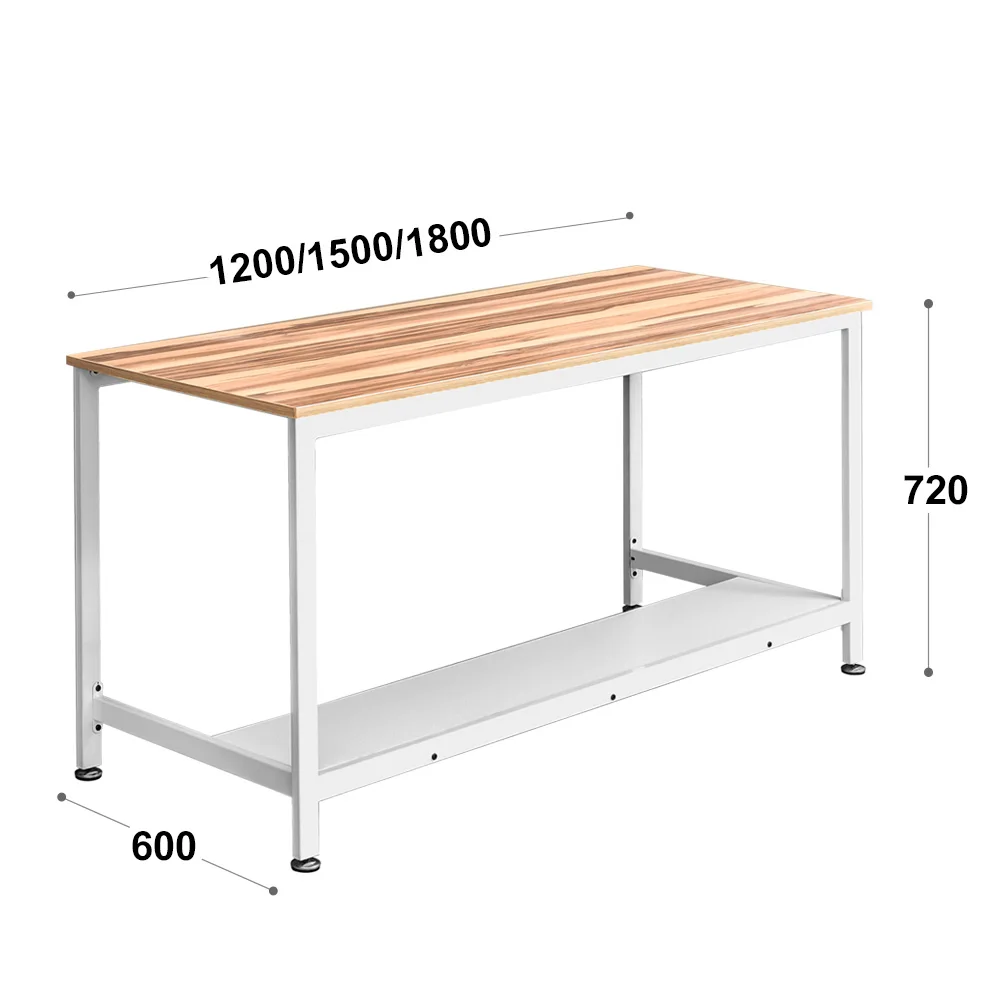 Современный деревянный металлический стол для учебы компьютерный ноутбука игровой дома и офиса