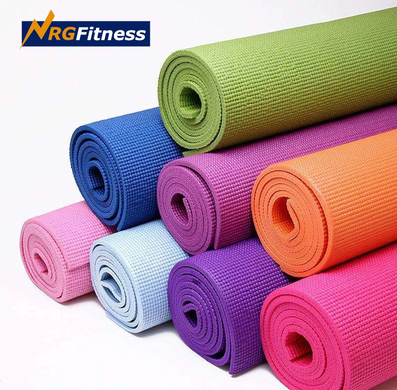
Custom Yoga mat PVC with custom screen print in any color and any design PVC yoga mat non-slip non-crumble 
