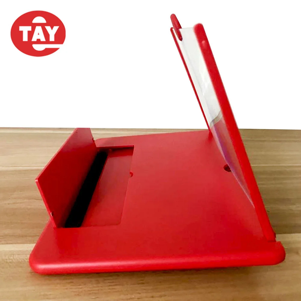 Лупа экрана телефона для мобильного телефона смартфона, как показано по телевизору