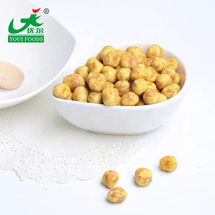 Жареный нут со вкусом карри, хрустящие закуски, специальный витамин и Протеин