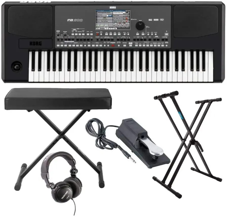 Купите новейшую профессиональную клавиатуру Korg PA600 с 61